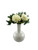 Crystal Shell Globular Vase