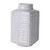 White Tai Chi Eight Trigrams Porcelain Vase - 2 Sizes