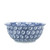 Blue & White Porcelain Bowl Sea Wave Motif