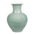 Lion Mouth Porcelain Jar Mint Celadon Green