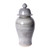 Iron Gray Porcelain Temple Jar - 3 Sizes