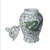 Celadon Dragon Lotus Temple Jar - 2 Sizes