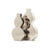 Flat Gourd Vase - Silver