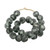 Vintage Sea Glass Beads Large - Frosty Charcoal