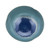 Swirl Bowl Blue Green Reaction Glazed - 2 Sizes