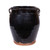 Vintage Black Glazed Double Handle Small Pot - 2 Sizes