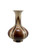 Coffee Reaction Glazed Morning Glory Vase