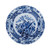 Blue And White Plate Pheasant Floral Motif