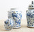 Vintage Temple Jar Lion Motif - 2 Sizes