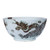 Rusty Brown Spinning Dragon Bowl