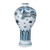 Indigo Blue Tall Dragon Phoenix Porcelain Vase