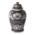 Rusty Brown Silla Flower Temple Jar - 2 Sizes