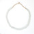Vintage Mini Sea Glass Beads 0.5 Dia - Aqua White