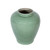 Mint Green Crackle Wide Shoulder Jar
