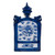 Blue And White Emperor / Empress On Throne