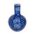 Blue Peony Globular Vase