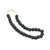 Vintage Sea Glass Beads Black - 2 Sizes