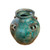 Speckled Green Eight Handle Small Jar