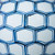 Blue & White Honeycomb Temple Jar - 2 Sizes
