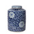 Large Dynasty Tea Jar Twisted Lotus