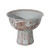 Maroon Red Pheonix Mortif Serving Bowl Tall Base