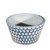 Blue And White Honeycomb Basin Planter