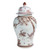 Moka Temple Jar Pine Crane Motif