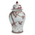 Moka Temple Jar Pine Crane Motif