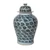 Rusty Blue Fish Scale Temple Jar Large - Small