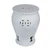 Rustic White Drum Garden Stool - 2 Sizes