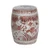 Moka Porcelain Garden Stool Fish Motif
