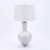 Crystal Shell Globular Vase Table Lamp