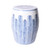 Blue And White Porcelain Banana Leave Garden Stool