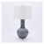 Iron Gray Globular Vase Table Lamp - 3 Sizes