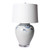 Blue & White Silla Longevity Wide Mouth Porcelain Jar Lamp