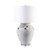 Blue & White Silla Longevity Wide Mouth Porcelain Jar Lamp