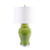 Lime Green Temple Jar Table Lamp
