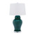 Emerald Green Temple Jar Table Lamp