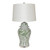 Celadon Dragon Mortif Porcelain Porcelain Temple Jar Table Lamp - 2 Sizes