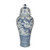 Blue & White Temple Jar Sea Dragon Motif - XL