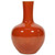 Orange Globular Vase Medium