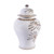 Brown Porcelain Hong Wu Temple Jar Plum Blossom Motif