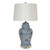 Blue And White Porcelain Chain Temple Jar Lamp - 2 Sizes