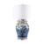 Lamp Vintage Temple Jar Flower Bird Motif - 2 Sizes