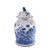 Vintage Temple Jar Flower Bird Motif - 2 Sizes