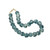 Vintage Sea Glass Beads Frosty Blue - 2 Sizes