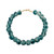 Vintage Sea Glass Beads Frosty Blue - 2 Sizes