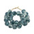 Vintage Sea Glass Beads Frosty Blue - 2 Sizes