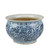 Blue And White Porcelain Curly Vine Longevity Bowl Planter