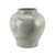 Vintage Jar With Ancient People Under Banana Tree